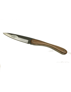 Navaja Acero Carbono Laguiole en Aubrac d' Ici mango de Nogal
