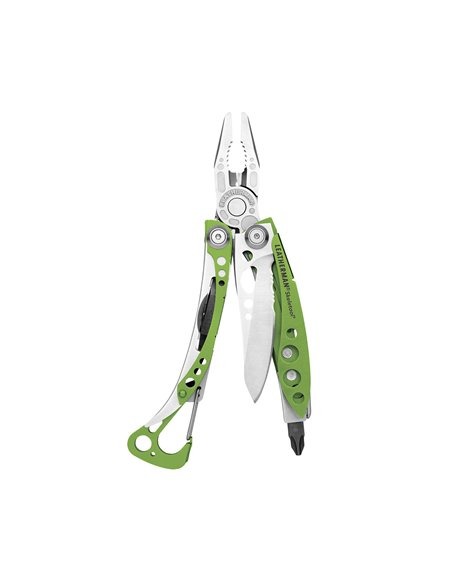 Leatherman Skeletool verde abierta