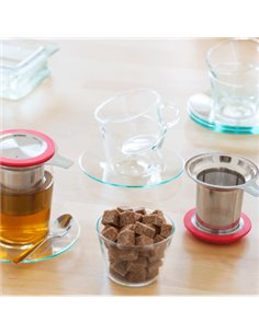 Colador para Infusiones con tapa