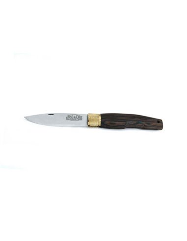 Navaja JOSE da CRUZ, Planalto con punta, Inox, Wenge, 8,5 cm 