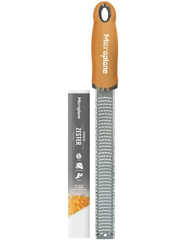 Zester/ Rallador Microplane Premium Classic Series Mostaza Amarilla