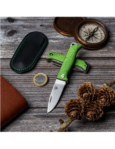 Navaja Cudeman MT10 EDC Juma verde con separador negro