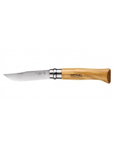 NAVAJA OPINEL OLIVO Nº 08 VR INOX, 8,5 cm de hoja 