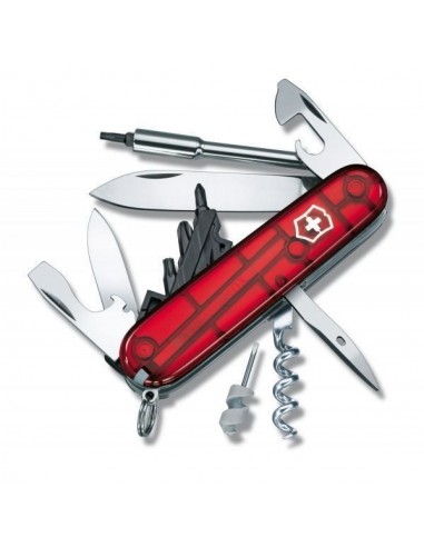 Navaja Suiza Victorinox CyberTool, Roja Trans. 29 usos Ref. 17605.T