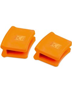 Espumadera de silicona naranja Bra Efficient