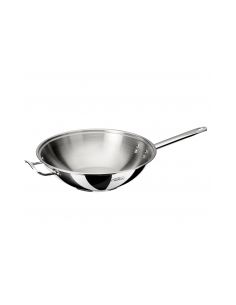 Wok 30 cm inox