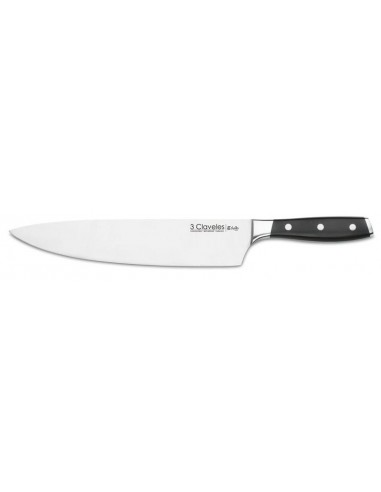 Cuchillo 3 Claveles Jamon/salmón Alveolado 30 cm - Forgé