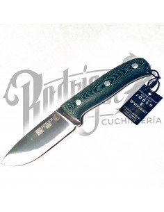 CUCHILLO URSUS PUÑO MICARTA CANVAS VERDE H/10 CM (CV116)