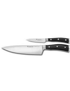 Estuche Cuchillo Puntilla + Cuchillo Chef Wusthof Classic Ikon 1120360205