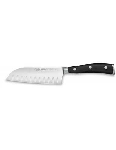 Cuchillo Santoku 14 cm alveolado Wushof Classic Ikon 1040331314