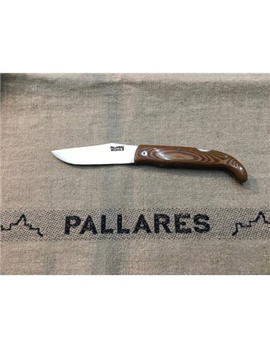 PALLARES SOLSONA Navaja PEDRAFORCA INOX mango de Micarta 