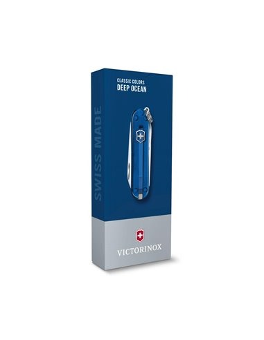 Victorinox  NAVAJA CLASSIC SD TRANSPARENT COLORS, OCÉANO PROFUNDO (06223.T2G)