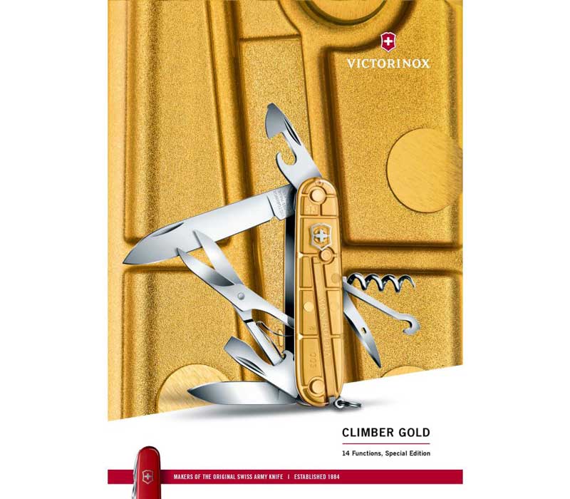 Victorinox Climber Gold Edicion limitada