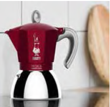 NEW BIALETTI MOKA INDUCTION RED